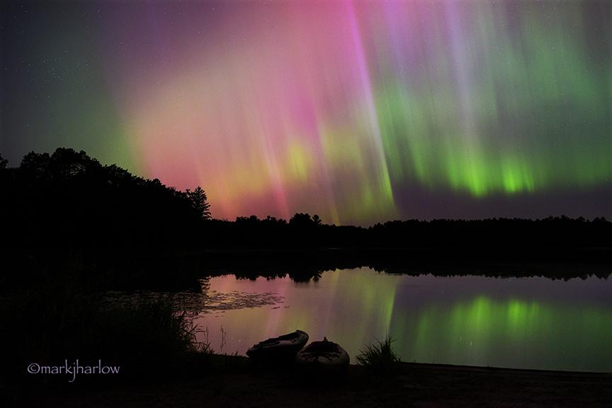 Northern light pictures Minnesota Aurora Northern light pics best by Mark Harlow