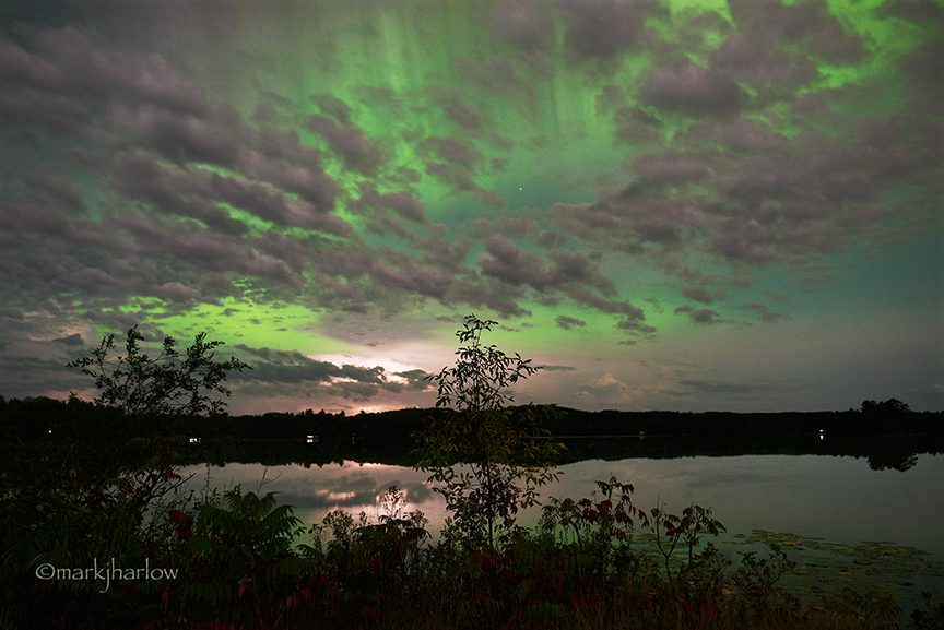 Northern light pictures Minnesota Aurora Northern light pics best by Mark Harlow