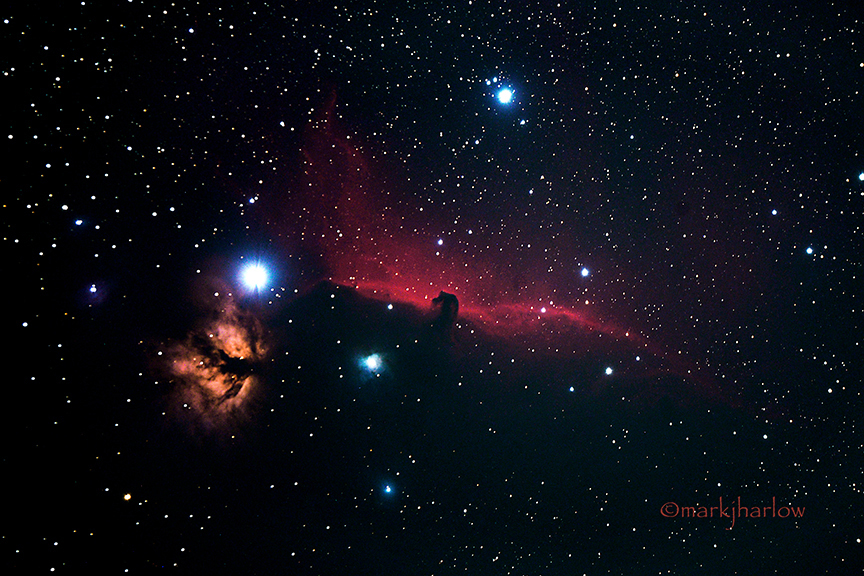 Horsehead-Flame Nebula