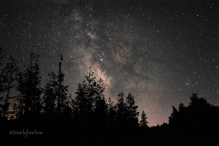 stargazing Milky Way pictures MN, stargazing Milky Way photos by Mark J Harlow, National Award Winning