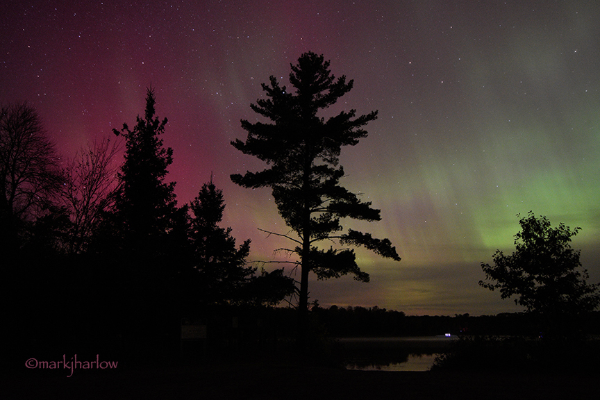 Northern light pictures Minnesota Aurora Northern light pics best by Mark Harlow